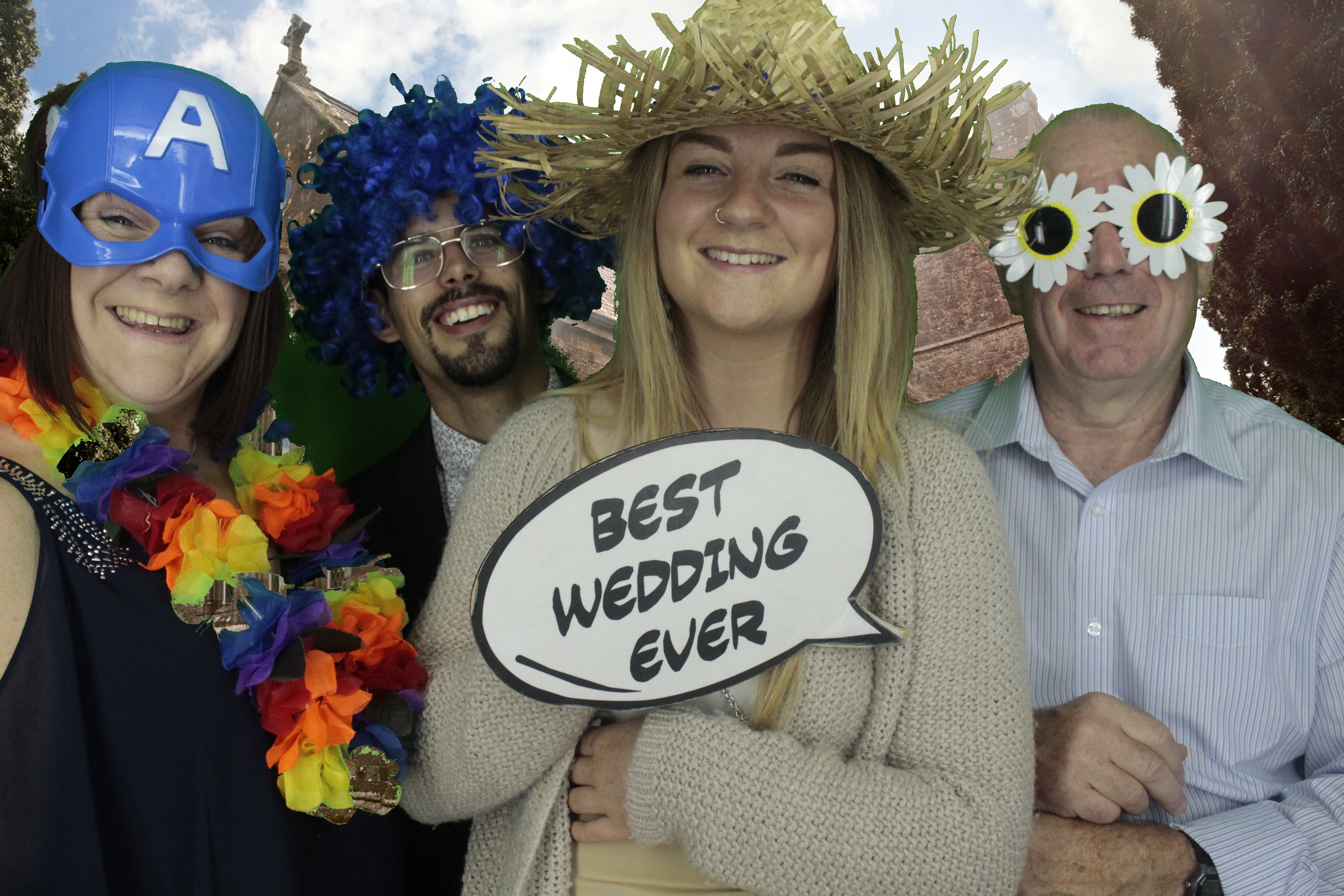 Mr & Mrs McIlvaney | View more photos from the event at gallery.myphotoboothexperience.co.uk/u/MyPhotoBoothExperienceLtd/Mr-Mrs-McIlvaney